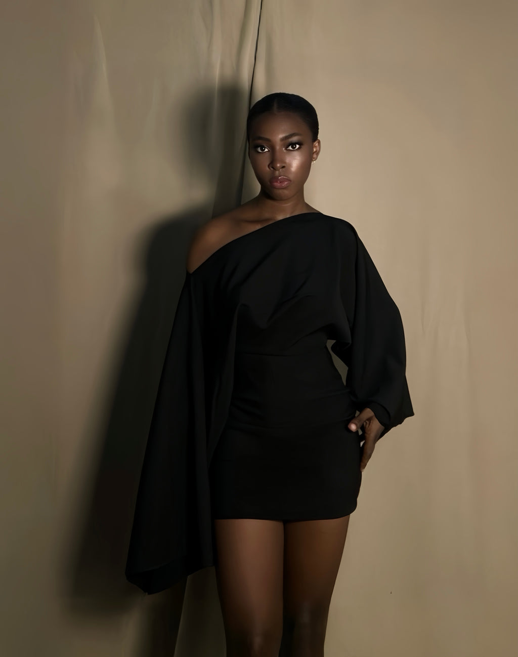 BELLE OFF SHOULDER DRESS